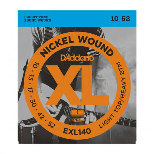 Струны для электрогитар D'Addario EXL-140 никель, .010-.052