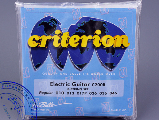 Струны для электрогитар La Bella Criterion C200R, .010-.046
