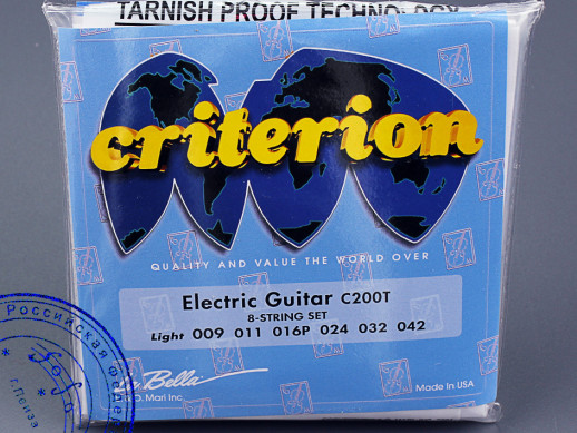Струны для электрогитар La Bella Criterion C200T, .009-.042