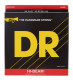 Струны для бас-гитар DR HI-BEAM MLR45, 45-100, круглая сердцевина, нержавейка